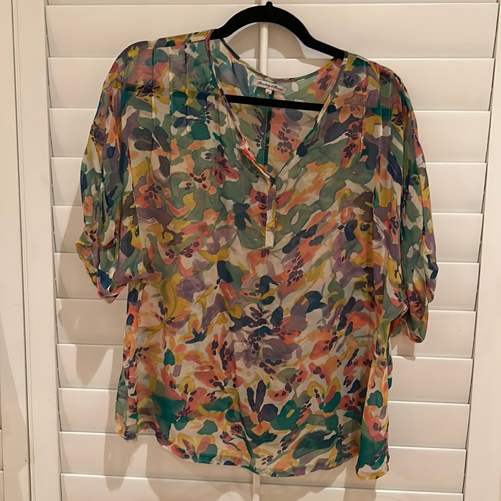 Madewell Silk Top